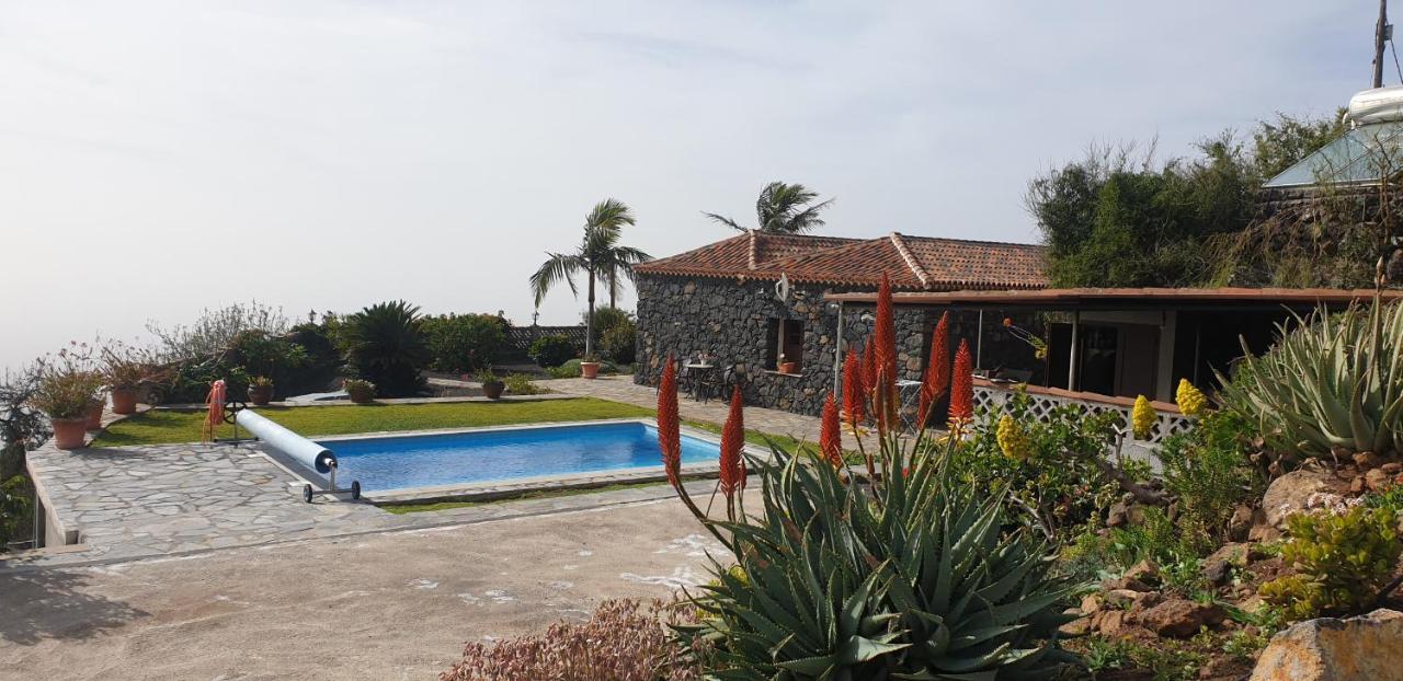 Climatized Pool Free Wifi Casa Rural Las Pareditas Tijarafe Luaran gambar