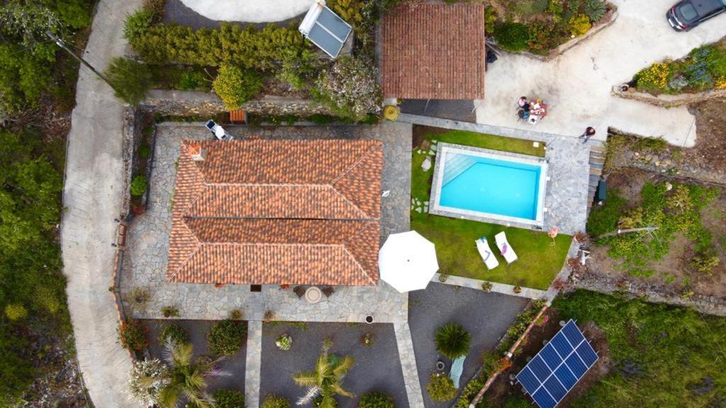Climatized Pool Free Wifi Casa Rural Las Pareditas Tijarafe Luaran gambar