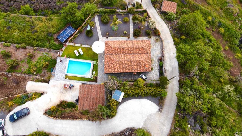 Climatized Pool Free Wifi Casa Rural Las Pareditas Tijarafe Luaran gambar