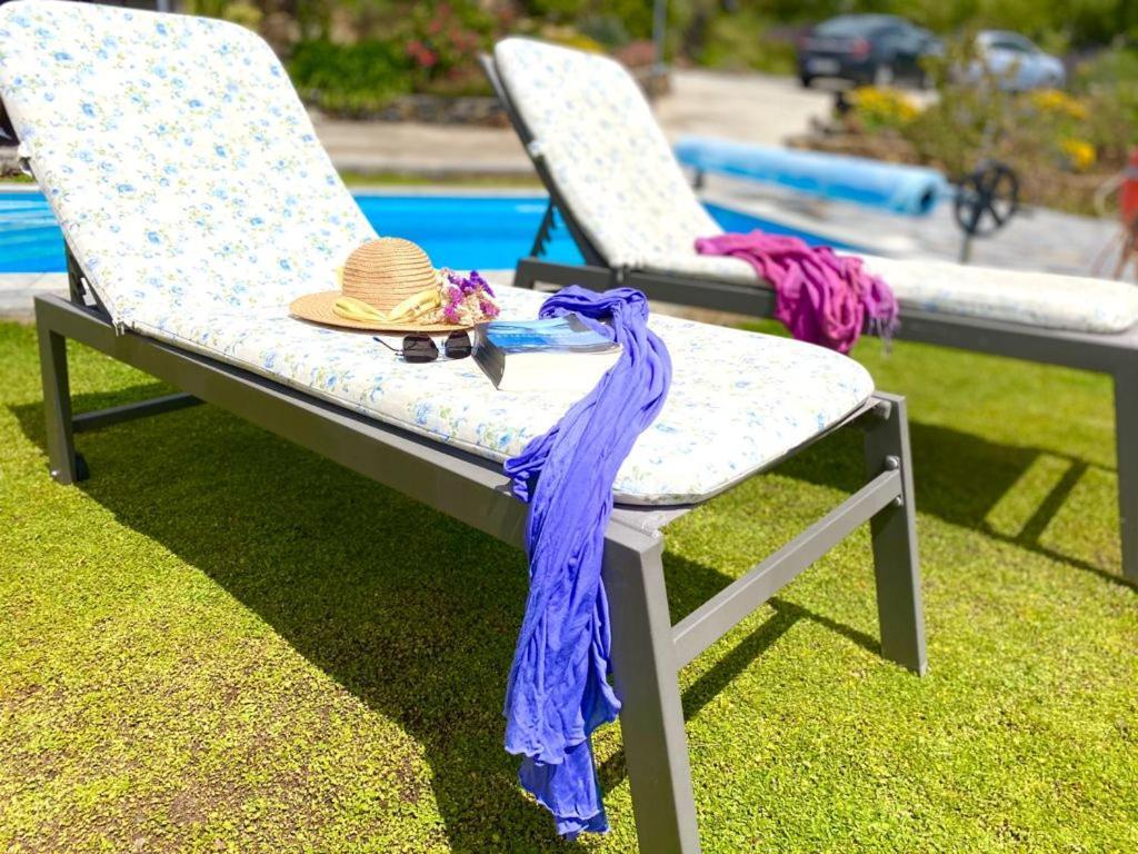 Climatized Pool Free Wifi Casa Rural Las Pareditas Tijarafe Luaran gambar