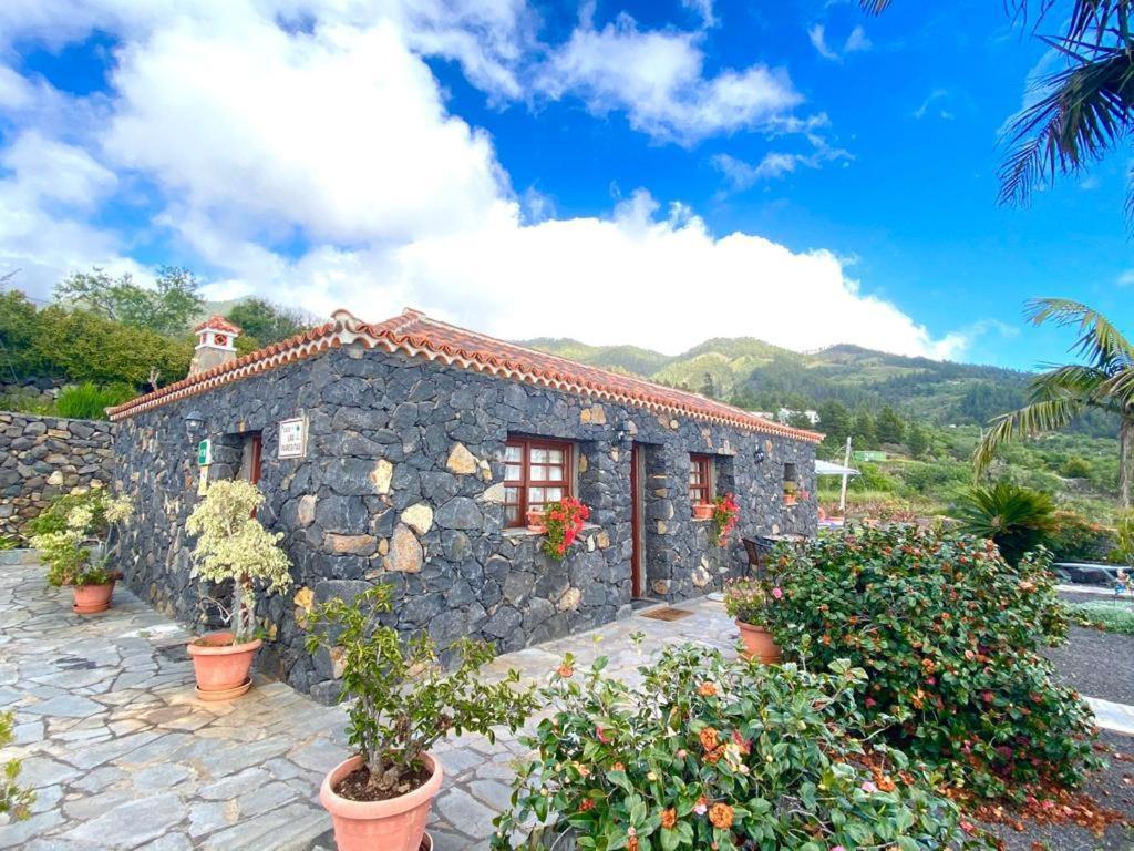 Climatized Pool Free Wifi Casa Rural Las Pareditas Tijarafe Luaran gambar