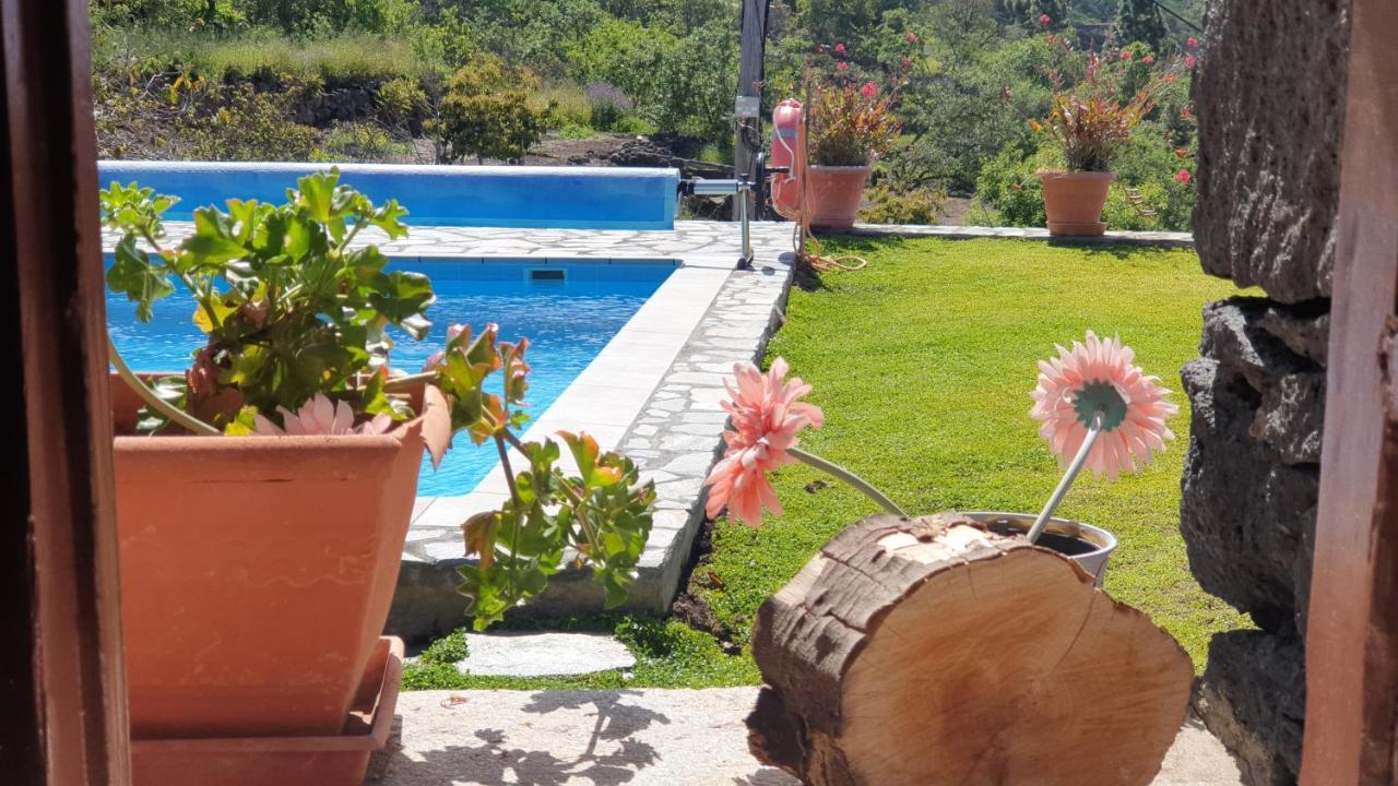 Climatized Pool Free Wifi Casa Rural Las Pareditas Tijarafe Luaran gambar