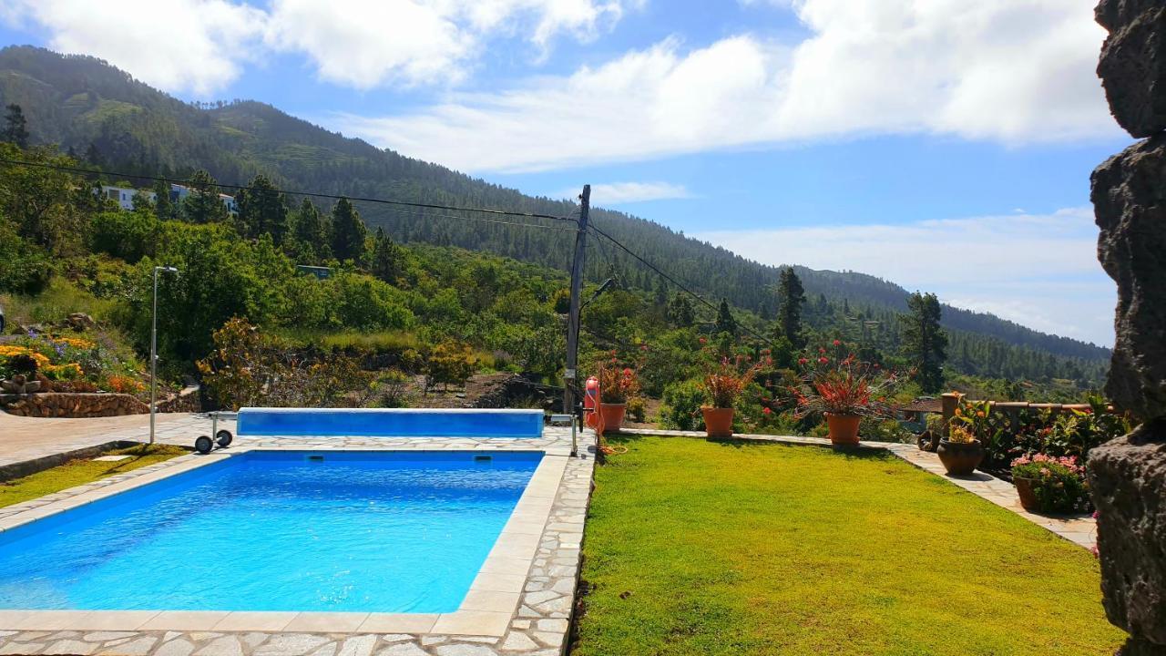 Climatized Pool Free Wifi Casa Rural Las Pareditas Tijarafe Luaran gambar